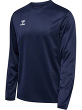 hummel Sport Long Sleeve Shirt hmlESSENTIAL Sweatshirt (Interlock Fabric) Navy Men