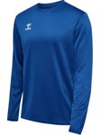 hummel Sport-Langarmshirt hmlESSENTIAL Sweatshirt (Interlock-Stoff) dunkelblau Herren