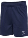 hummel Freizeithose hmlGO 2.0 Sweatshorts (Bio-Baumwolle) kurz marineblau Damen