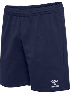 hummel Freizeithose hmlGO 2.0 Sweatshorts (Bio-Baumwolle) kurz marineblau Herren