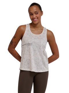 hummel Tank Top hmlCOURT AOP Light Weight (breathable, lightweight) beige/grey Ladies