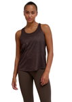 hummel Tanktop hmlCOURT AOP Light Weight (atmungsaktiv, leicht) coffeebraun Damen