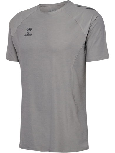 hummel Trainings-Tshirt hmlCIMA 2.0 Jersey (sehr elastisches Material, weiches Material) grau Herren