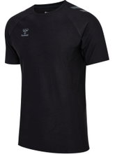 Hummel Training T-shirt hmlCIMA 2.0 Jersey (very stretchy material, soft material) black melange men's