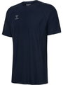 Hummel Training T-shirt hmlCIMA 2.0 Jersey (very stretchy material, soft material) navy blue men's