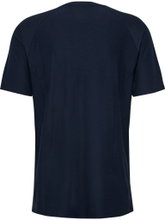 Hummel Training T-shirt hmlCIMA 2.0 Jersey (very stretchy material, soft material) navy blue men's