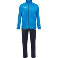 hummel Trainingsanzug hmlPROMO Poly (Jacke und Hose) hellblau/marineblau Herren