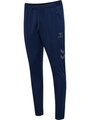 hummel Trainingshose hmlCIMA 2.0 Pants (rec. Polyester, mit Reißverschlusstaschen) lang marineblau Herren