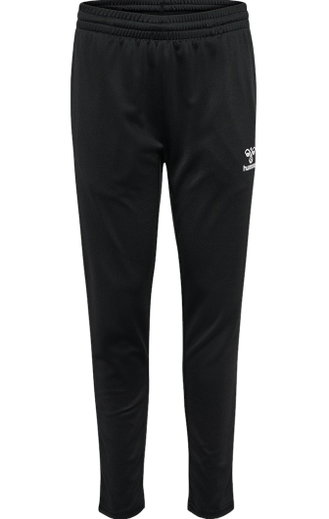 hummel Trainingshose hmlESSENTIAL Pant (Interlock-Stoff) lang schwarz Kinder