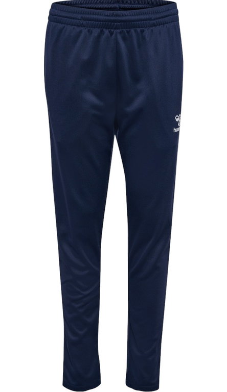 hummel Trainingshose hmlESSENTIAL Pant (Interlock-Stoff) lang marineblau Kinder