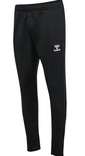 hummel Trainingshose hmlESSENTIAL Pant (Interlock-Stoff) lang schwarz Herren