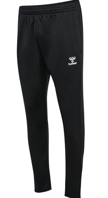 hummel Trainingshose hmlESSENTIAL Pant (Interlock-Stoff) lang schwarz Herren