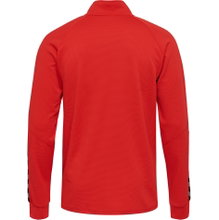 hummel Sport-Trainingsjacke hmlAUTHENTIC Poly Zip (gestrickter Polyester, mit Reißverschlusstaschen) rot Kinder