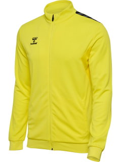 hummel Sport-Trainingsjacke hmlAUTHENTIC PL Full-Zip (100% Polyester) gelb Herren