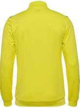hummel Sport-Trainingsjacke hmlAUTHENTIC PL Full-Zip (100% Polyester) gelb Herren