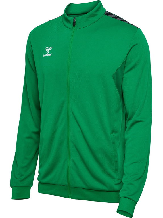 hummel Sport training jacket hmlAUTHENTIC PL Full-Zip (100% Polyester) green Men