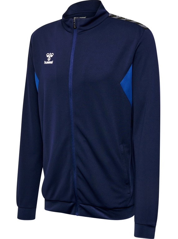 hummel Sport-Trainingsjacke hmlAUTHENTIC PL Full-Zip (100% Polyester) marineblau Herren
