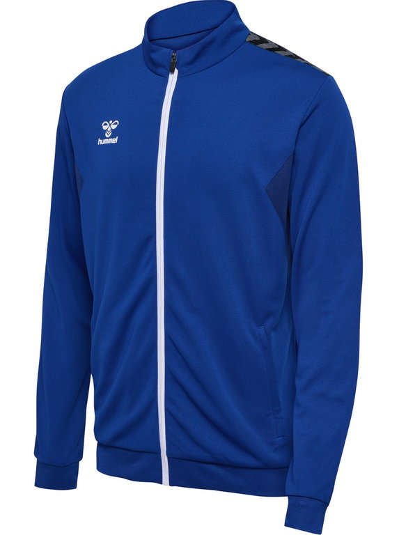 hummel Sport-Trainingsjacke hmlAUTHENTIC PL Full-Zip (100% Polyester) dunkelblau Herren