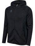 hummel Trainingsjacke hmlCIMA 2.0 Zip Hoodie (rec. Polyester, mit Kapuze) schwarz Herren