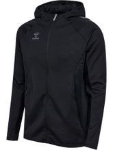 hummel Trainingsjacke hmlCIMA 2.0 Zip Hoodie (rec. Polyester, mit Kapuze) schwarz Herren
