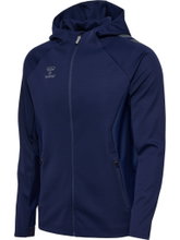 hummel Training Jacket hmlCIMA 2.0 Zip Hoodie (recycled Polyester, with hood) navy blue Men's