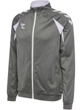 hummel Training Jacket hmlCORE 2.0 Track Zip (100% recycled Polyester) grey/white Men's