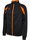 hummel Trainingsjacke hmlCORE 2.0 Track Zip (100% rec. Polyester) schwarz/orange Herren