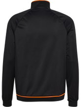 hummel Training Jacket hmlCORE 2.0 Track Zip (100% recycled Polyester) black/orange Men's