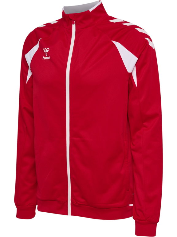 hummel Trainingsjacke hmlCORE 2.0 Track Zip (100% rec. Polyester) rot/weiss Herren