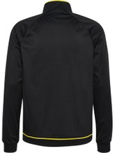 hummel Training Jacket hmlCORE 2.0 Track Zip (100% recycled Polyester) black/yellow Men's