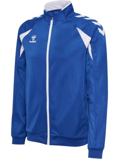 hummel Trainingsjacke hmlCORE 2.0 Track Zip (100% rec. Polyester) blau/weiss Herren