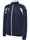 hummel Trainingsjacke hmlCORE 2.0 Track Zip (100% rec. Polyester) marineblau/weiss Herren