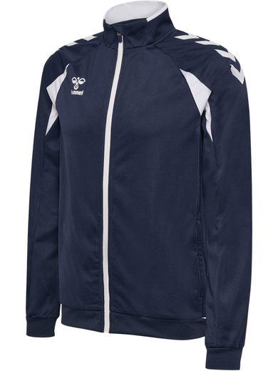 hummel Trainingsjacke hmlCORE 2.0 Track Zip (100% rec. Polyester) marineblau/weiss Herren