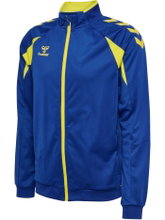 hummel Training Jacket hmlCORE 2.0 Track Zip (100% recycled Polyester) blue/yellow Men's