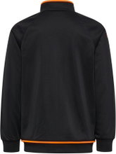 hummel Training Jacket hmlCORE 2.0 Track Zip (100% recycled Polyester) black/orange Boys