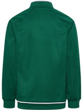 hummel Trainingsjacke hmlCORE 2.0 Track Zip (100% rec. Polyester) dunkelgrün/weiss Jungen