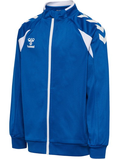 hummel Training Jacket hmlCORE 2.0 Track Zip (100% recycled Polyester) blue/white Boys