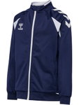 hummel Trainingsjacke hmlCORE 2.0 Track Zip (100% rec. Polyester) marineblau/weiss Jungen