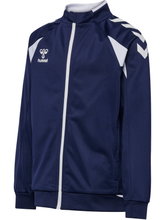 hummel Training Jacket hmlCORE 2.0 Track Zip (100% recycled Polyester) navy blue/white boys