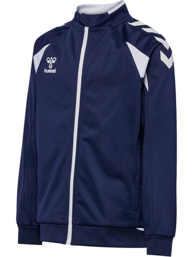 hummel Trainingsjacke hmlCORE 2.0 Track Zip (100% rec. Polyester) marineblau/weiss Jungen