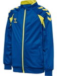 hummel Trainingsjacke hmlCORE 2.0 Track Zip (100% rec. Polyester) blau/gelb Jungen