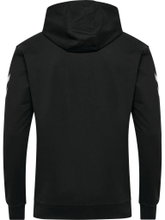 Hummel Training Jacket hmlGO 2.0 Chevron Full-Zip Hoodie (Cotton, with Hood) Black Men's