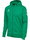 Hummel training jacket hmlGO 2.0 Chevron full-zip hoodie (cotton, with hood) green men's