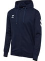 hummel Trainingsjacke hmlGO 2.0 Chevron Full-Zip Hoodie (Baumwolle, mit Kapuze) marineblau Herren
