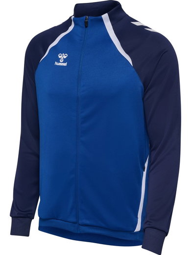 hummel Trainingsjacke hmlLEAD 2.0 Track Zip (hohe Atmungsaktivität) blau/marineblau Herren