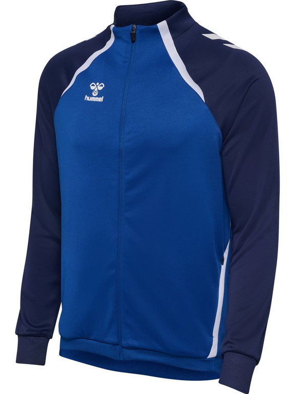 hummel Trainingsjacke hmlLEAD 2.0 Track Zip (hohe Atmungsaktivität) blau/marineblau Herren