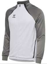 Hummel Training Jacket hmlLEAD 2.0 Track Zip (high breathability) white/grey men's