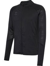 Hummel training jacket hmlPRO Training Zip (recycled polyester, quick-drying) black men's