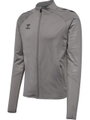 hummel Trainingsjacke hmlPRO Training Zip (rec. Polyester, schnelltrocknend) grau Herren