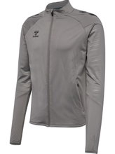 Hummel training jacket hmlPRO Training Zip (recycled polyester, quick-drying) grey men's